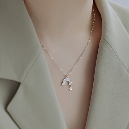 [Kincade Jewelrys]Unique Rainbow Star Necklace