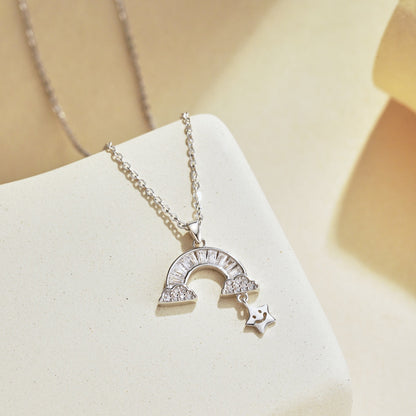 [Kincade Jewelrys]Unique Rainbow Star Necklace