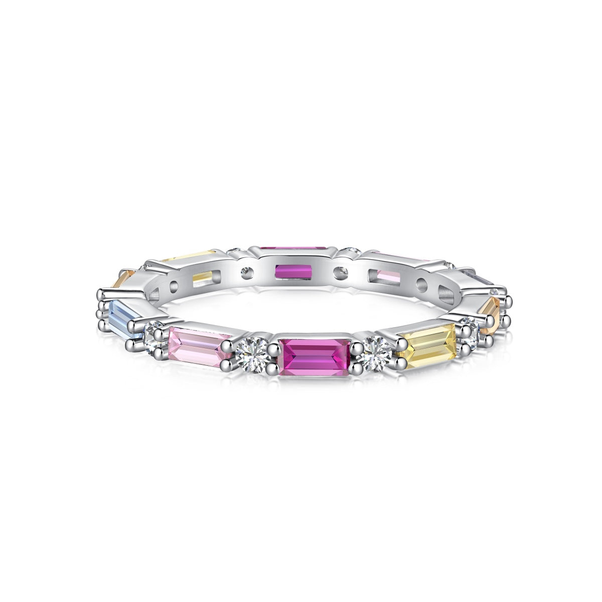 [Kincade Jewelery]Lively In Shades Elegant Radiant Cut Daily Ring