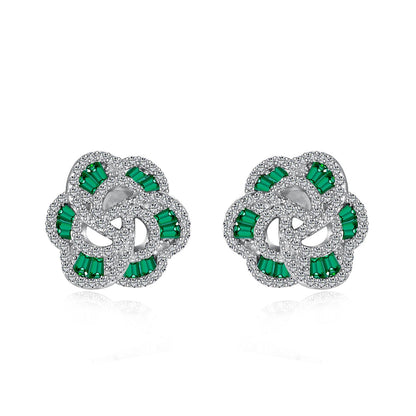[Kincade Jewelrys]Exquisite Flower Shape Daily Earrings