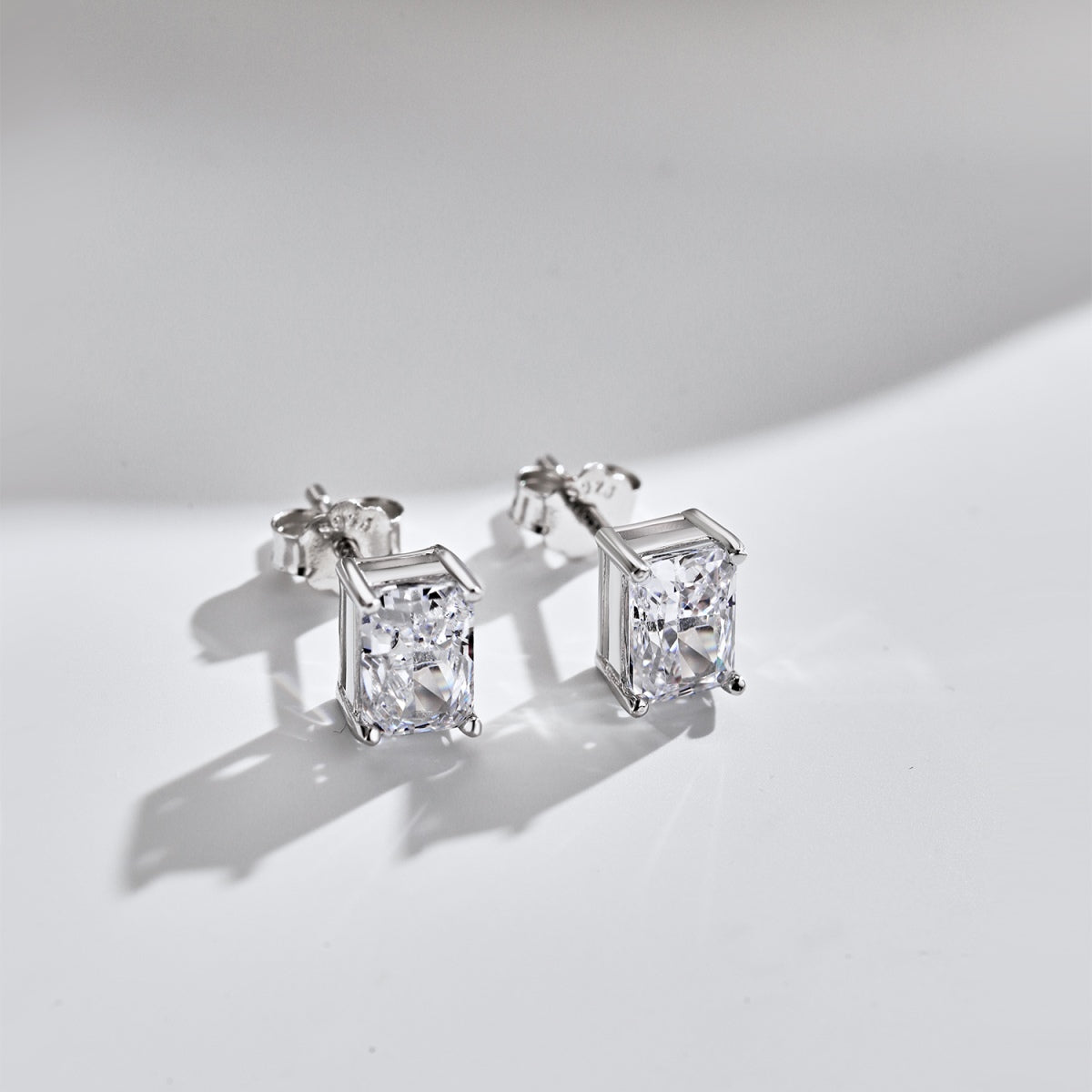 [Kincade Jewelrys]Radiant Luxurious Princess Cut Daily Earrings