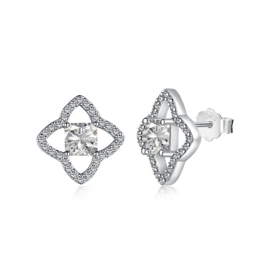 [Kincade Jewelery]Elegant Star Shape Princess Cut Daily Earrings