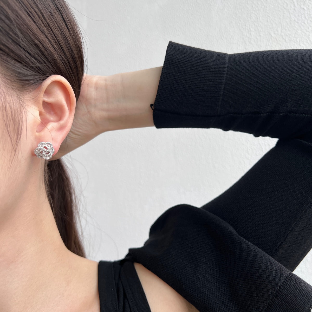 [Kincade Jewelery]Exquisite Flower Shape Daily Earrings