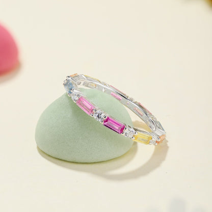 [Kincade Jewelery]Lively In Shades Elegant Radiant Cut Daily Ring