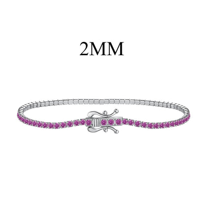 [Kincade Jewelrys]Radiant Colorful Round Cut Party Bracelet