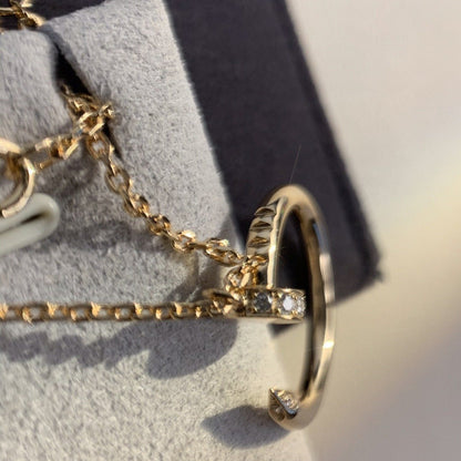 [Kincade Jewelery]JUSTE NECKLACE PINK GOLD