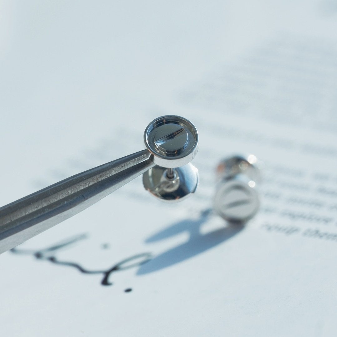 [Kincade Jewelery]LOVE EARRINGS SILVER 10MM