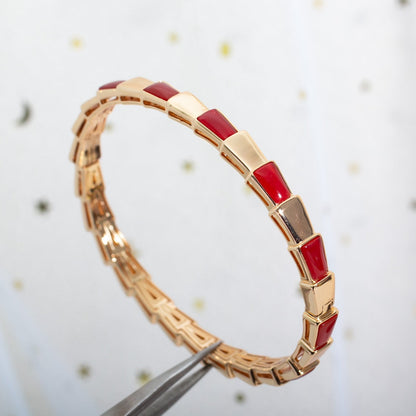 [Kincade Jewelery]SERPENTI BRACELET PINK GOLD RUBELLITE