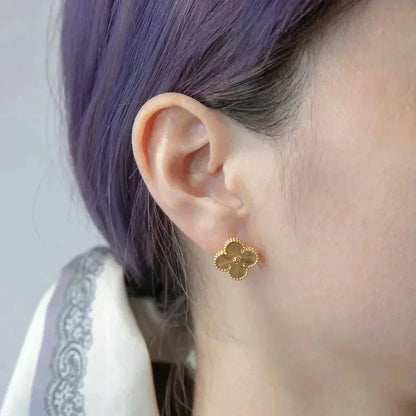 [Kincade Jewelery]Kincade MEDIUM 1 MOTIFS LASER EARRINGS