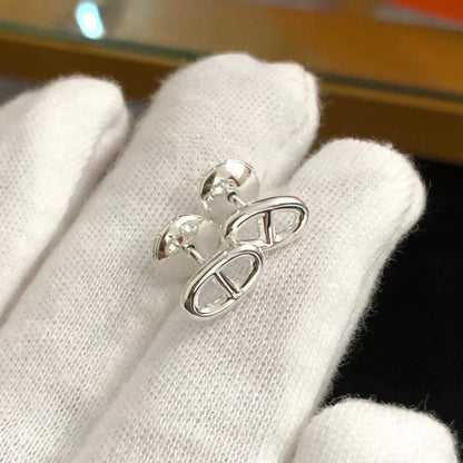 [Kincade Jewelery]CHAINE SMALL EARRINGS GOLD AND SILVER