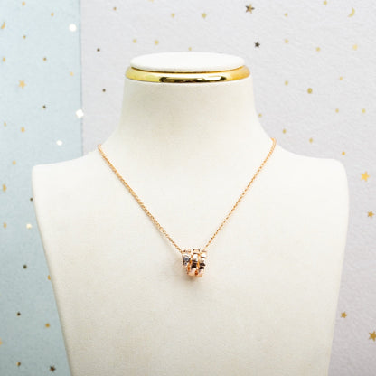 [Kincade Jewelery]SERPENTI PINK GOLD NECKLACE DIAMOND