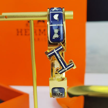 [Kincade Jewelery]H COUVERTURES DARK BLUE BRACELET