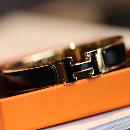 [Kincade Jewelery]H BRACELET 12MM GOLD