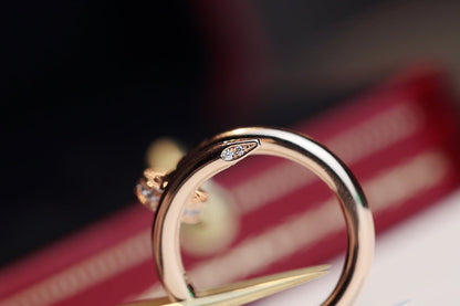 [Kincade Jewelery]JUSTE RING 2.65MM PINK GOLD DIAMOND