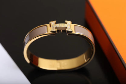 [Kincade Jewelery]H BRACELET GOLD DIAMOND