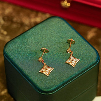 [Kincade Jewelery]STAR DIAMONDS EARRINGS GOLD