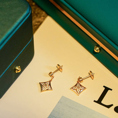 [Kincade Jewelery]STAR DIAMONDS EARRINGS GOLD