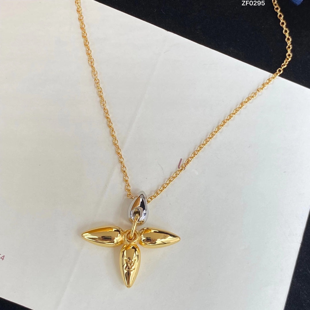 [Kincade Jewelery]LOUISETTE PEDANT GOLD NECKLACE