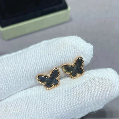 [Kincade Jewelery]BUTTERFLY DARK MOP  EARRINGS