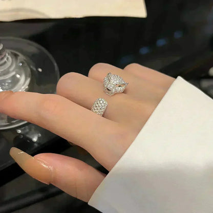 [Kincade Jewelery]PANTHERE 5.5MM ALL DIAMOND RING