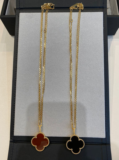[Kincade Jewelery]Kincade 25MM NECKLACE GOLD CARNELIAN