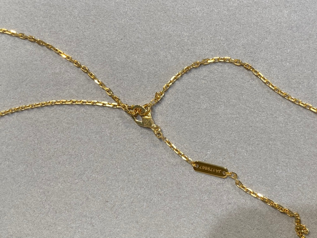 [Kincade Jewelery]Kincade 25MM NECKLACE GOLD CARNELIAN