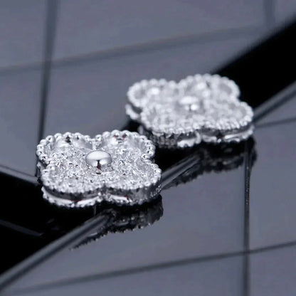 [Kincade Jewelery]Kincade 1 MOTIFS DIAMOND STUD EARRINGS SILVER