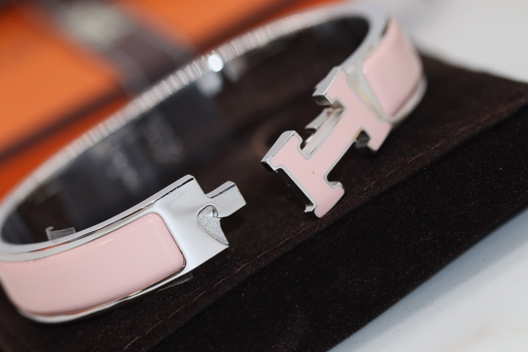 [Kincade Jewelery]H BRACELET 12MM PINK
