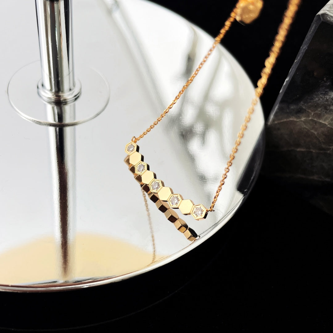 [Kincade Jewelery]BEE MY LOVE DIAMOND NECKLACE