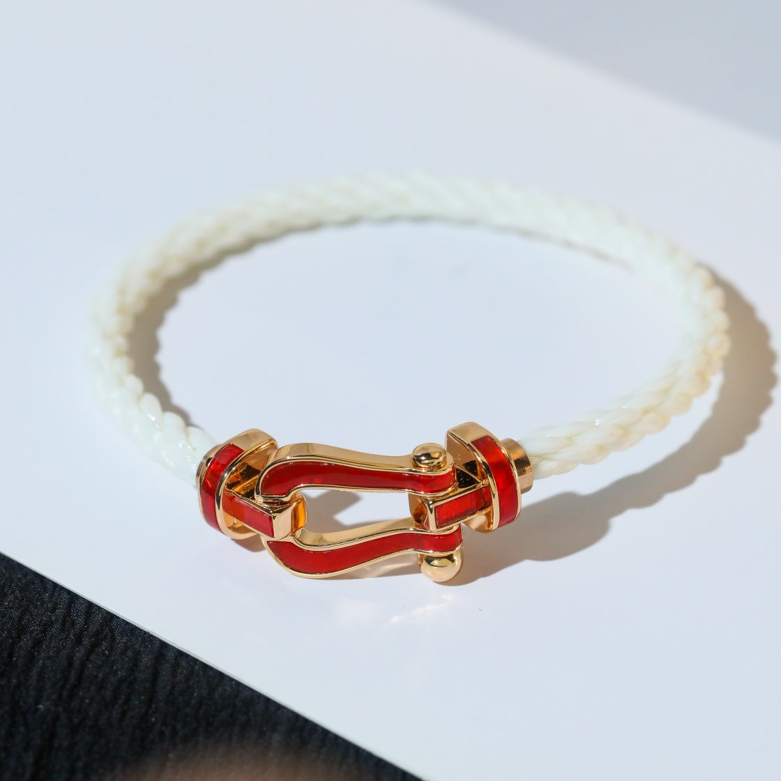 [Kincade Jewelery]FORCE 10 WHITE TEXTILE DIAMOND PAVED