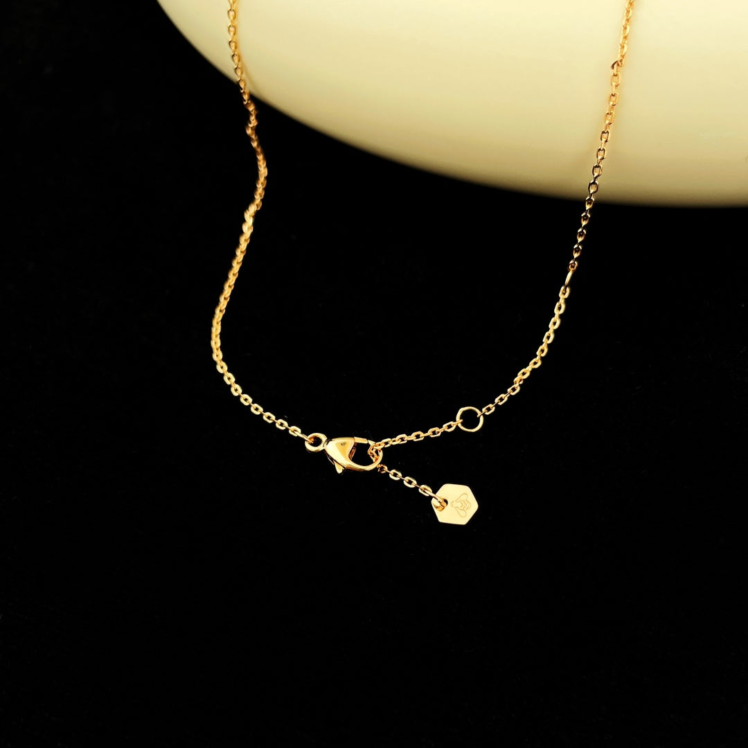 [Kincade Jewelery]BEE MINI PEDANT DIAMOND NECKLACE