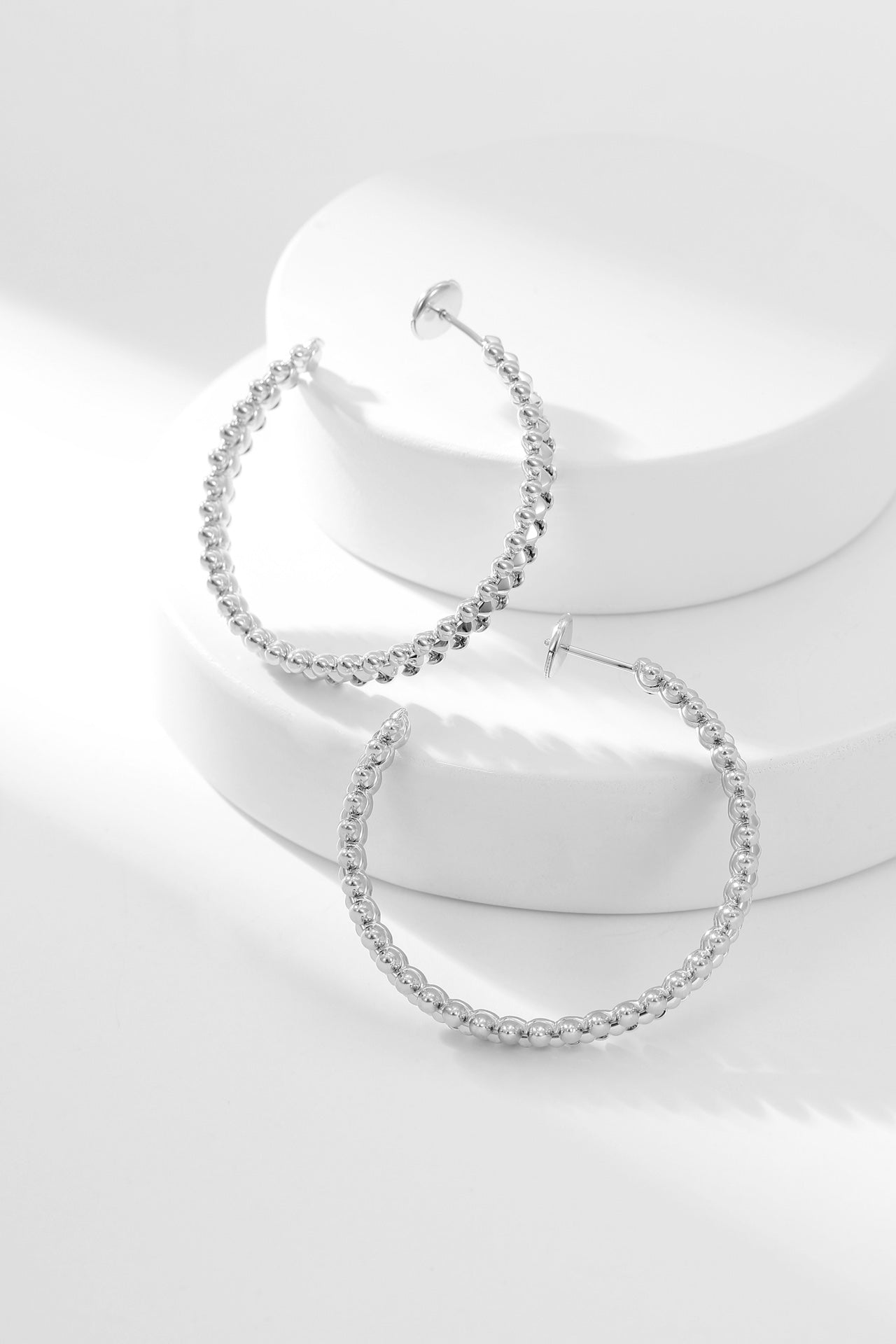[Kincade Jewelery]CLASH HOOP EARRINGS