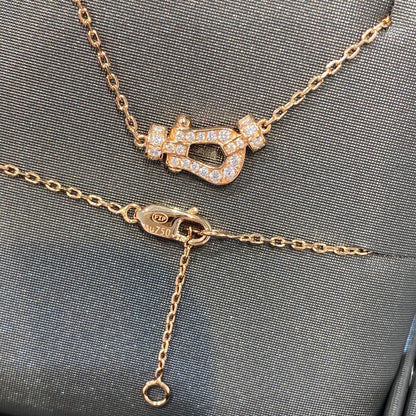 [Kincade Jewelery]FORCE 10 DIAMOND PINK GOLD NECKLACE MINI MODEL