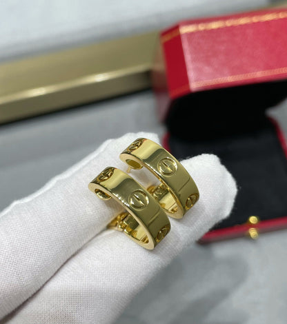 [Kincade Jewelery]LOVE 5.5MM EARRINGS