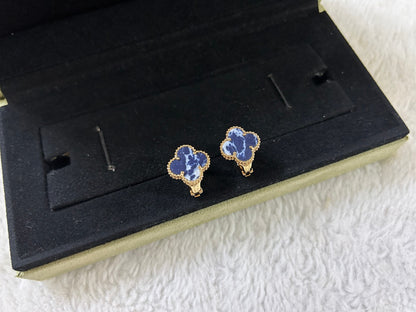 [Kincade Jewelery]Kincade PIETERSITE MEDIUM STUD EARRINGS