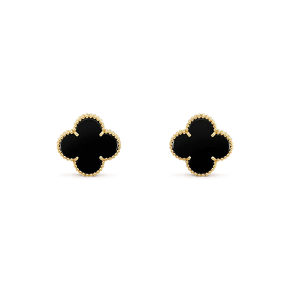 [Kincade Jewelery]Kincade MEDIUM 1 MOTIFS  ONYX STUD EARRINGS