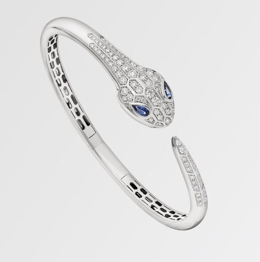 [Kincade Jewelery]HAUTE COUTURE SILVER SERPENTI BRACELET