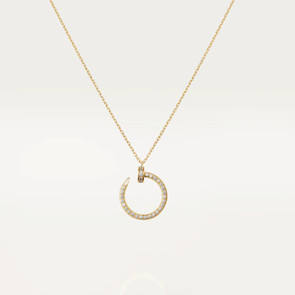 [Kincade Jewelery]JUSTE NECKLACE GOLD DIAMONDS