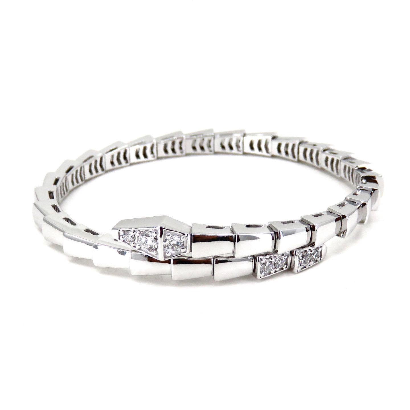 [Kincade Jewelery]SERPENTI BRACELET DIAMONDS SILVER