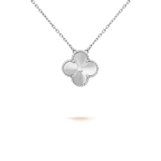 [Kincade Jewelery]Kincade  15MM DIAMOND LASER NECKLACE SILVER