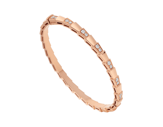 [Kincade Jewelery]SERPENTI BRACELET PINK GOLD DIAMOND