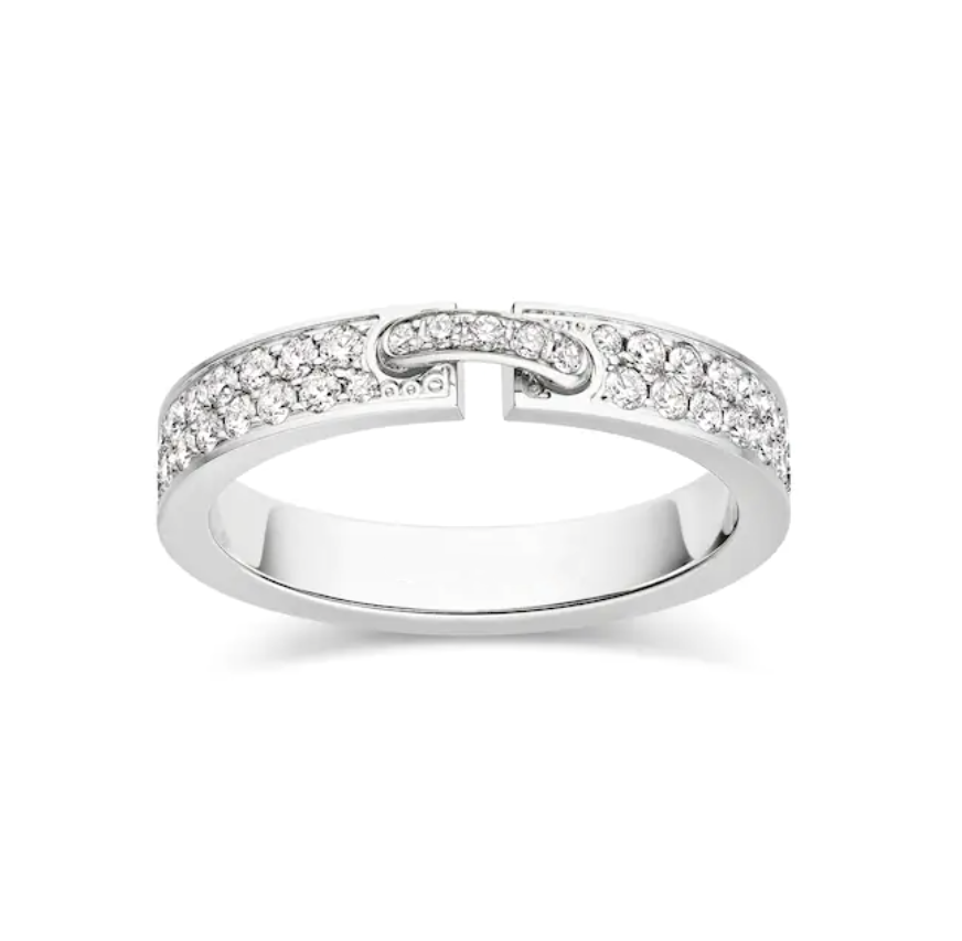 [Kincade Jewelery]ALLIANCE LIENS VIDENCE PAVED DIAMOND 4MM RING