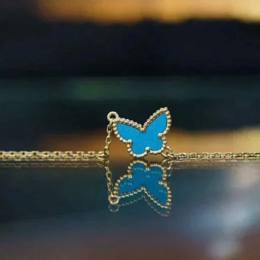 [Kincade Jewelery]BUTTERFLY TURQUOISE BUTTERFLY BRACELET