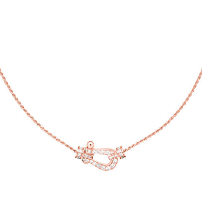 [Kincade Jewelery]FORCE 10 PINK GOLD DIAMOND NECKLACE