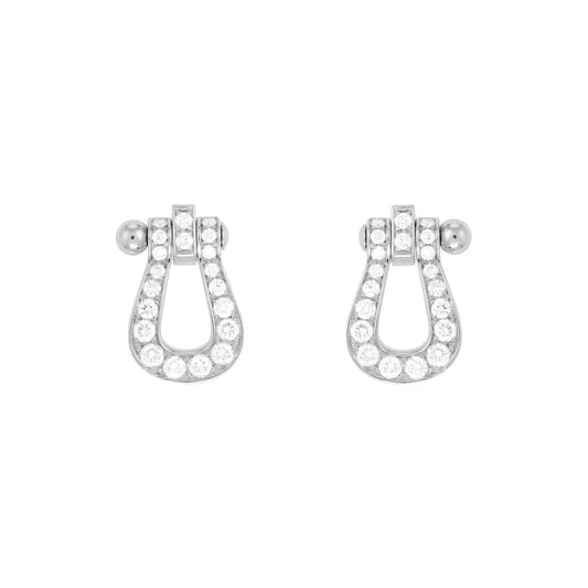 [Kincade Jewelery]FORCE 10 FULL DIAMOND STUD EARRINGS MINI MODEL