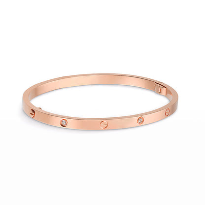 [Kincade Jewelery]LOVE BRACELET 3.65MM 6 DIAMONDS