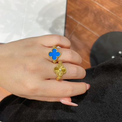 [Kincade Jewelery]Kincade RIVERSIBLE BLUE AGATE RING