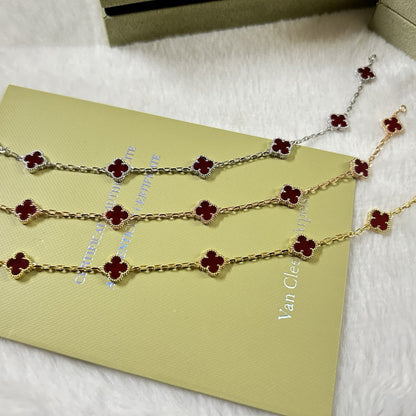 [Kincade Jewelery]Kincade 6 MOTIF RED AGATE BRACELET
