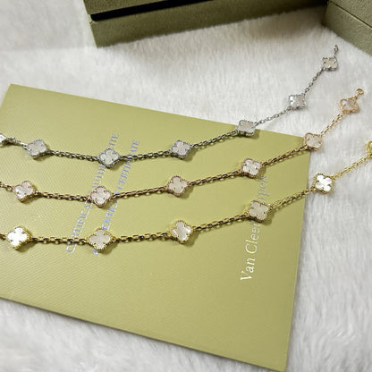 [Kincade Jewelery]Kincade 6 MOTIF WHITE MOP BRACELET