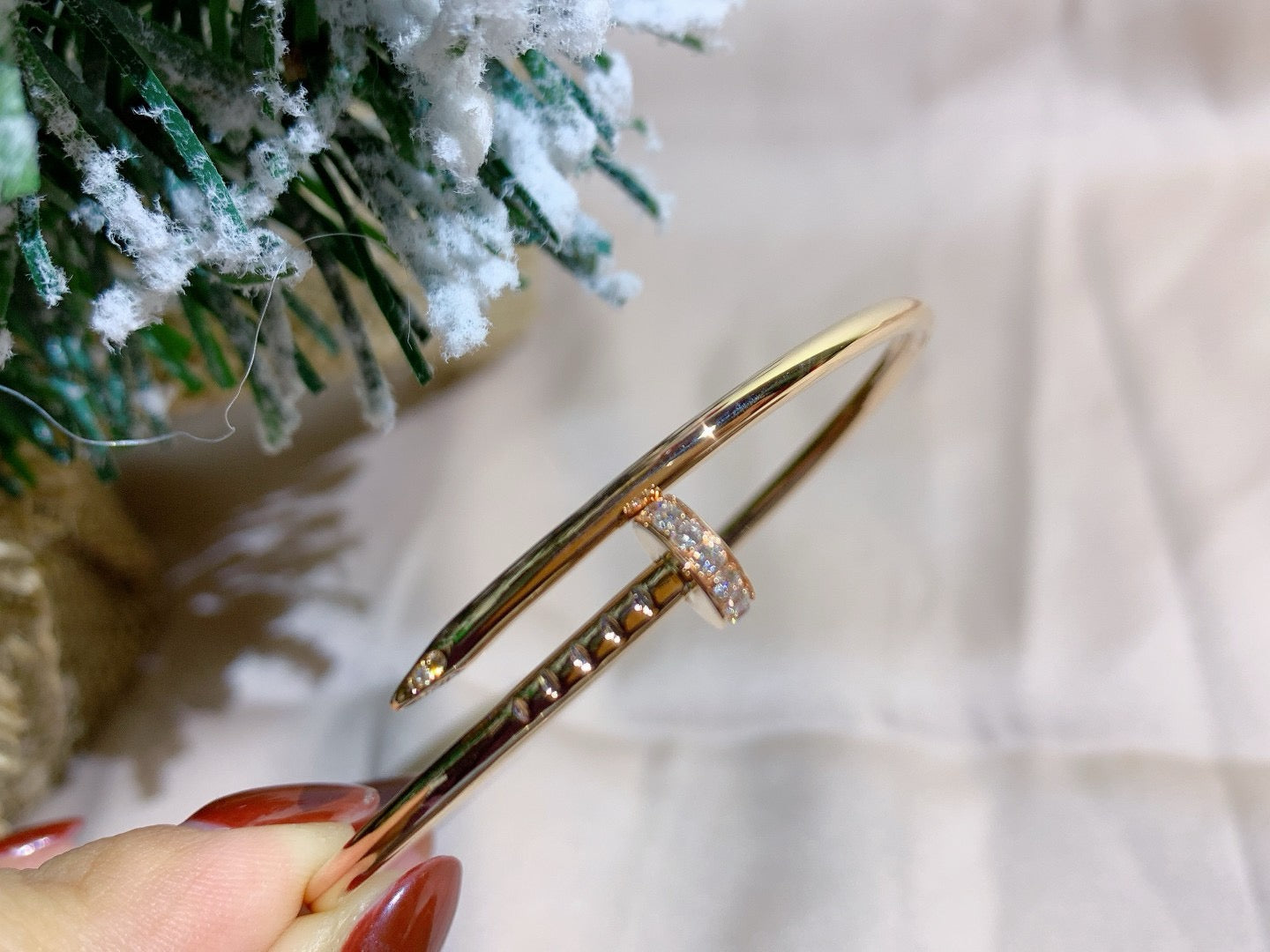 [Kincade Jewelery]JUSTE BRACELET 2.5MM DIAMONDS